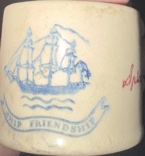 1930 s Vintage Old Spice Shaving Mug Friendship Design