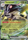 Carte Pokemon Terracruel ex 005/91 - Destinées de Paldéa - Français