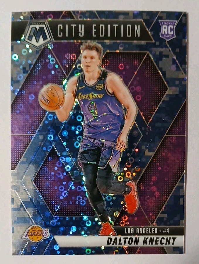 2024-25 Panini Mosaic City Edition Fast Break Camo DALTON KNECHT #271 /35 (RC)