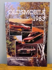 1983 Oldsmobile Cutlass Frenza Omega Tornado Sales Brochure Buyer Catalog