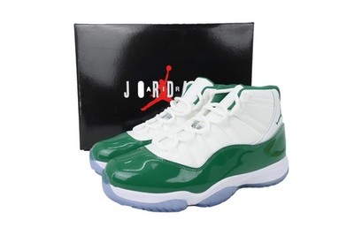 NEW Jordan 11 Green white (CT8012-113) Size US 7-12 for Men