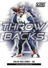2025 Score - Throwbacks Caleb Williams #4