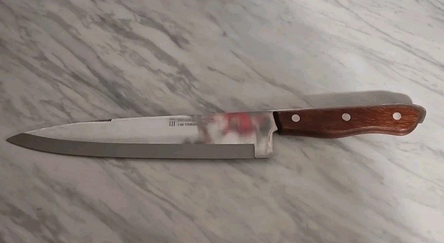 Cuchillo Maxam tierra hueca de acero inoxidable hoja de 9", Japón Natl, Foto 3 de 4