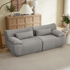 Loveseat Sofa, Cloud Boneless Couches for Living Room,Modular Sectional Sofa
