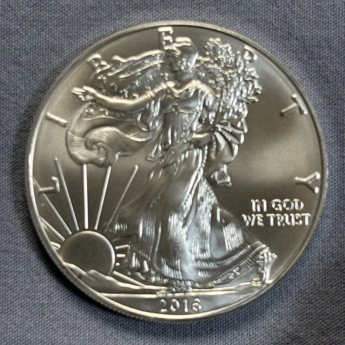 2016 American Silver Eagle $1 | 1 oz .999 Fine Silver BU US Coin
