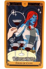 Card Only HeroClix Four of Cups X of Swords Marvel Heroclix Tarot Card X-Men: X