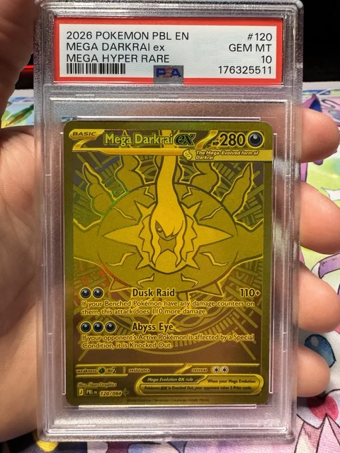 Pokemon Mega Darkrai EX #120/084 PSA 10
