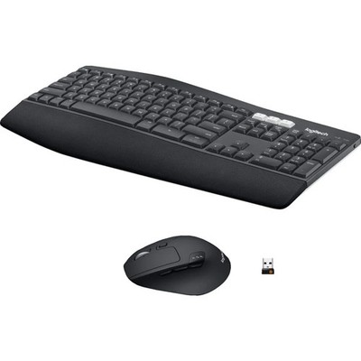 Logitech MK850 Performance Tastatur & Maus Set Schwarz  Bluetooth kabellos