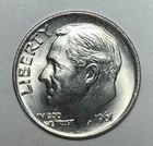 1961 10C Roosevelt Dime Uncirculated 90% Silver