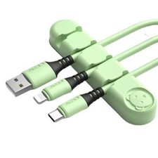 Smart Cable Holder Silicone Flexible Cable Winder Wire Organizer