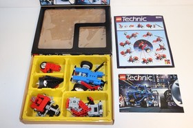 LEGO &reg; Vintage Technic Set 9 Models Set Original Packaging and OBA Module Set Convertible Lego