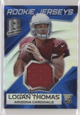 2014 Panini Spectra Rookie Jerseys Blue Prizm 17/49 Logan Thomas #RJ-LT 1u0