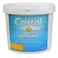 6,0 Kg Ph-Senker Granulat Cristal - Ph-Minus Ph Wert Pool Schwimmbad Poolpflege
