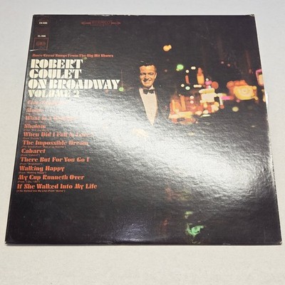 Robert Goulet On Broadway Volume 2 LP Vinyl Record