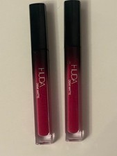 Lot of 2 - Huda Beauty Demi Matte Cream Lipstick 💄- Both in color:  Passionista