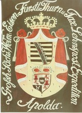 Thurn und Taxis Wappen von Apolda
