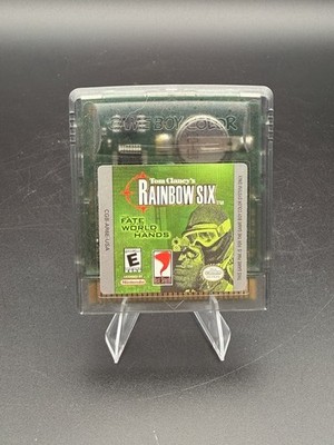 Tom Clancy's Rainbow Six (Nintendo Game Boy Color, 2000) GBC TESTED