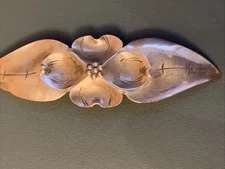 Stuart NYE sterling brooch dogwood 925