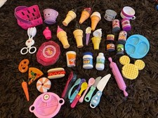 Lot Of Toy Play Food For Kitchen Ice Cream cones Disney Items VTG