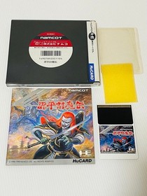 Genpei Toumaden W/Case Manual PC Engine Hu Card Retro Used Game Good NTSC-J JP