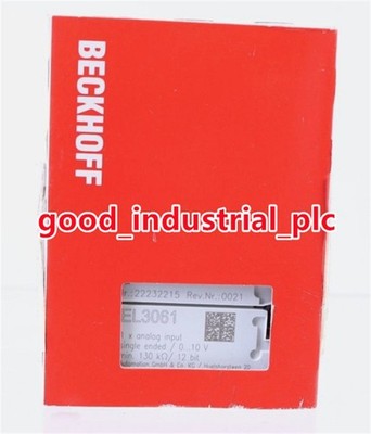 New In Box BECKHOFF EL3061 PLC Module EL3061 EL3061