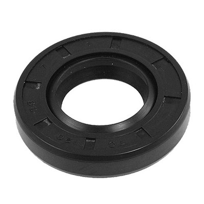 uxcell Metric Rotary Shaft Oil Seal 20x38x7mm TC Double Lips 20x38x7mm, Black
