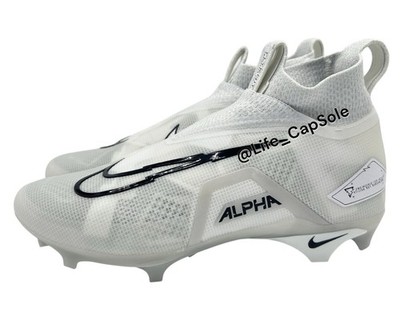 Size 16 Nike Alpha Menace Elite 3 Football Cleat Shoe White 