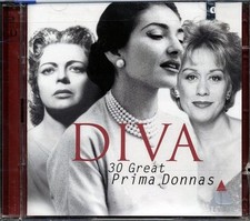 CD Maria Callas, Renata Tebaldi, Marcella Pobbe, Etc. - Diva: 30 Great Prima Don