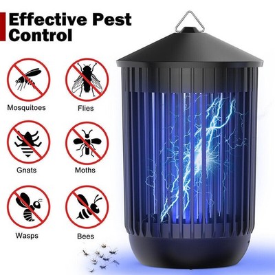4200V Electric Mosquito Fly Bug Insect Zapper Killer Trap Lamp Pest Control 110V