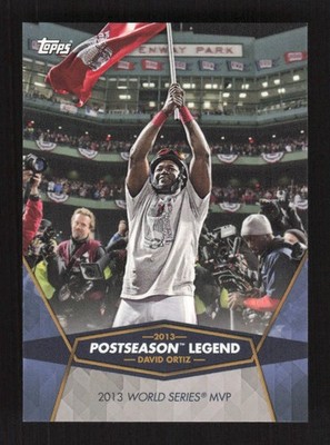 David Ortiz 2017 Topps On-Demand Set 9: Postseason Heroes & Current Stars #25