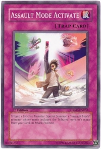 Assault Mode Activate - CRMS-EN063 - Common - Unlimited Edition - Damaged
