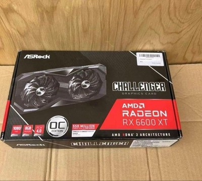 AMD Radeon RX 6600 XT Challenger D 8GB GDDR6 Dual Fan Grafikkarte Gebraucht