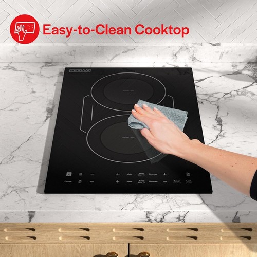 Empava Double/Dual Induction Cooktop 2 Burner, Shatter-proof Flat , Bridge-SYNC - Picture 5 of 6