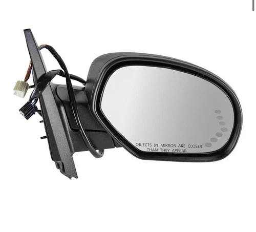 Right Mirror with Heat Power Folding Compatible with 07-14 Chevrolet GM1321324
