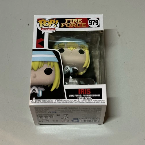 Iris #979 Fire Force Funko Pop! Animation Condition Pictured See Pictures