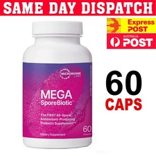 Mega SporeBiotic Probiotic Microbiome Labs MegaSporeBiotic 60 Capsules FREE POST