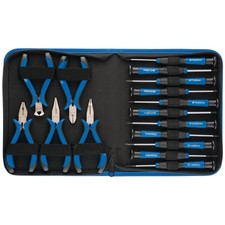 Image of Draper 48958 Precision Pliers and Screwdriver Set (16 Piece)