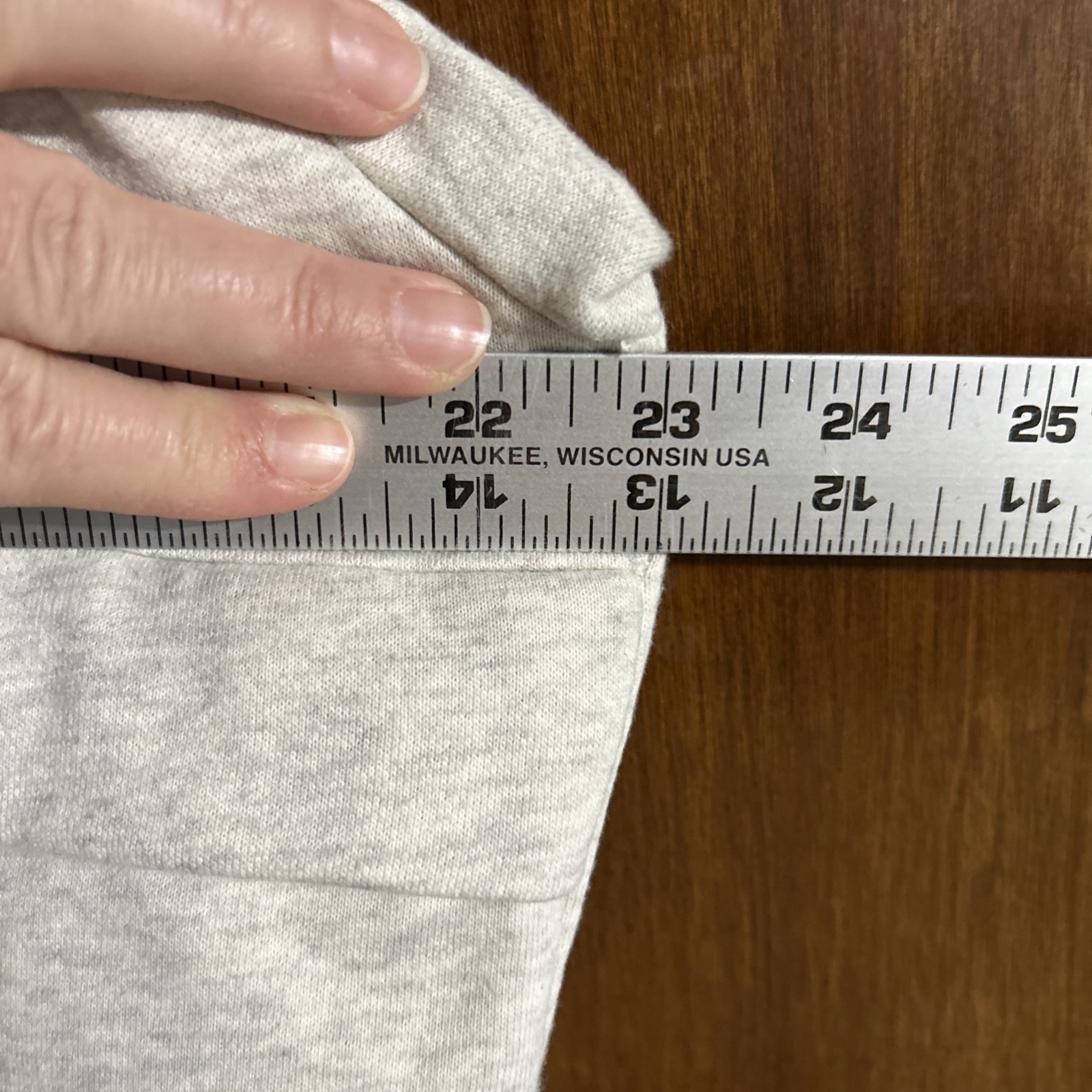 POL Size Small Pullover Half Zip Sweater Hoodie w… - image 7