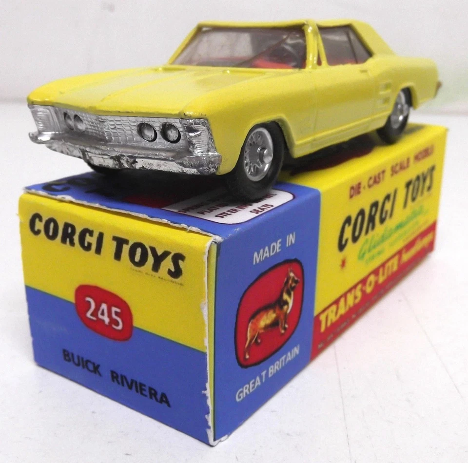 COCHE MODELO CORGI 245 BUICK RIVIERA. Foto 3 de 4