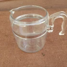 Vintage Pyrex Flameware Glass Percolator 9 Cup Coffee Pot 7759 B Carafe Only