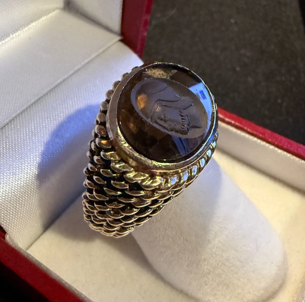 intaglio ring products for sale | eBay