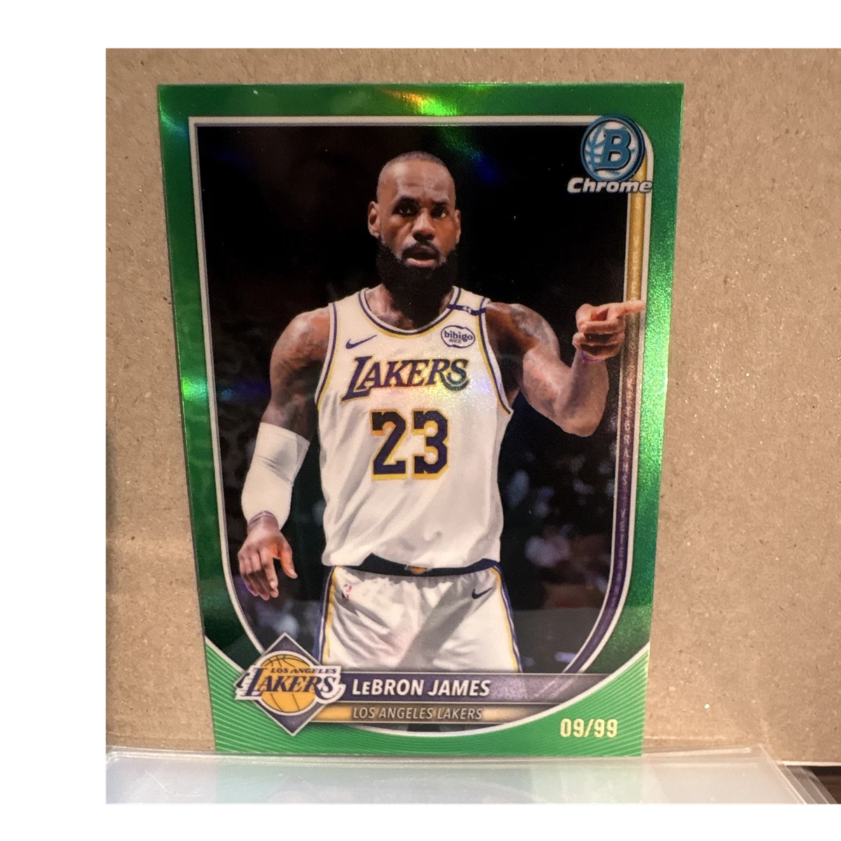貴重　Lebron James Bowman Chrome RC BGS9 Topps 2003-2004 Bowman Chrome X-Fractors #123 Lebron James 86/150