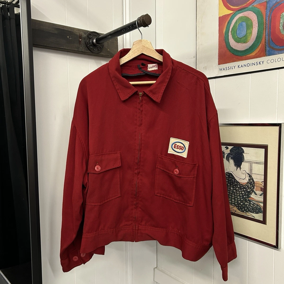 Chore Jacket Original 1940s Vintage Outerwear Coats & Jackets for