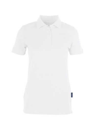 Polo elástico mujer piqué polo antipilling talla grande XS-5XL - Imagen 10 de 11