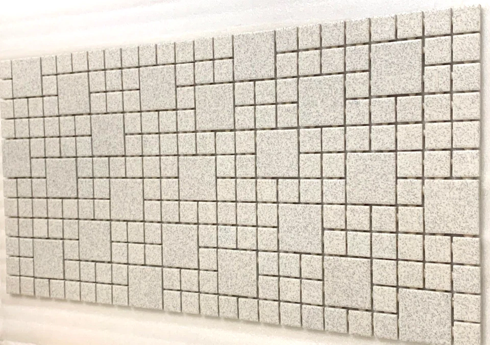 New Daltile Mosaic Keystone 12" x 24" Floor Tile White/Black Speckled *120sqft* - Image 2 of 4