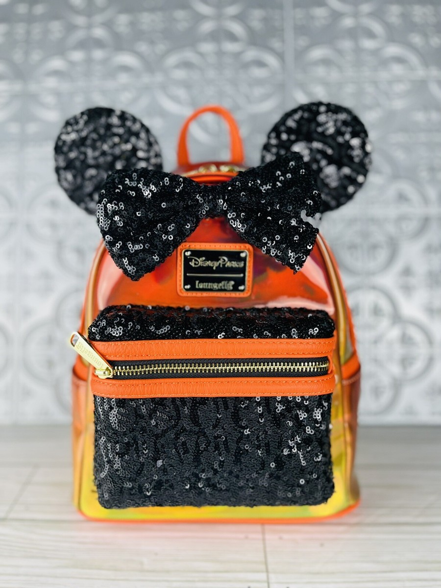 Disney World Halloween Iridescent Ombre Candy Corn Loungefly  display picture 3