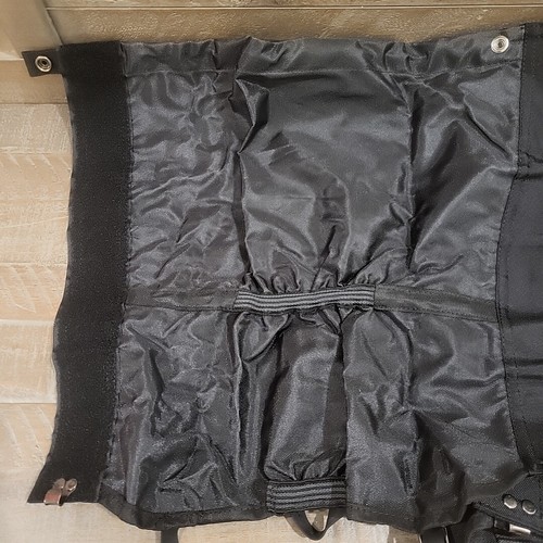 Hunting Waterproof Leg Gaiters 15" Ultra HIGH-Performance Black Sz M Adjustable - Picture 5 of 6