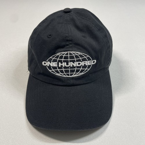 One Hundred Hat Cap Men’s Black Strapback Embroidered Lin Yun Yun