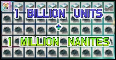 No Mans Sky - 1 MILLION NANITES +  1 BILLION UNITES | CHEAP | FAST | RELIABLE 