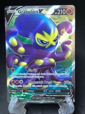 Grapploct V 072/073 Holo Ultra Rare Full Art Pokemon Champion's Path